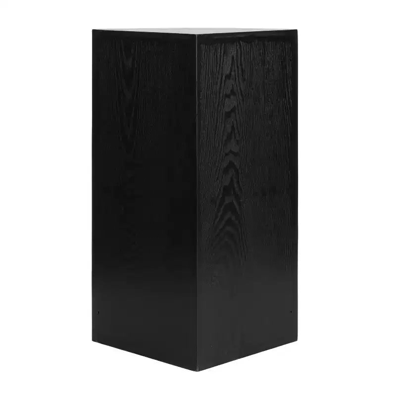 Kate & Laurel All Things Decor 16" Elloree Corner Shelf Natural/Black
