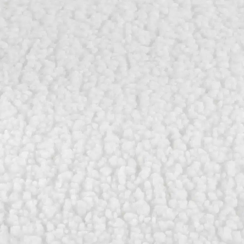 LumiSource Kimi Faux Shearling Accent Chair White