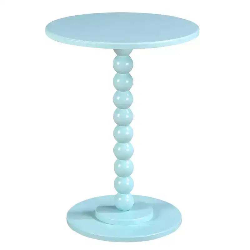 Breighton Home Classic Accents Venetian Islands Spindle Table in Sea Foam Blue