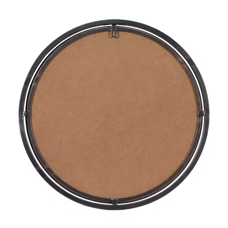 Contemporary Metal Wall Mirror Silver - Olivia & May