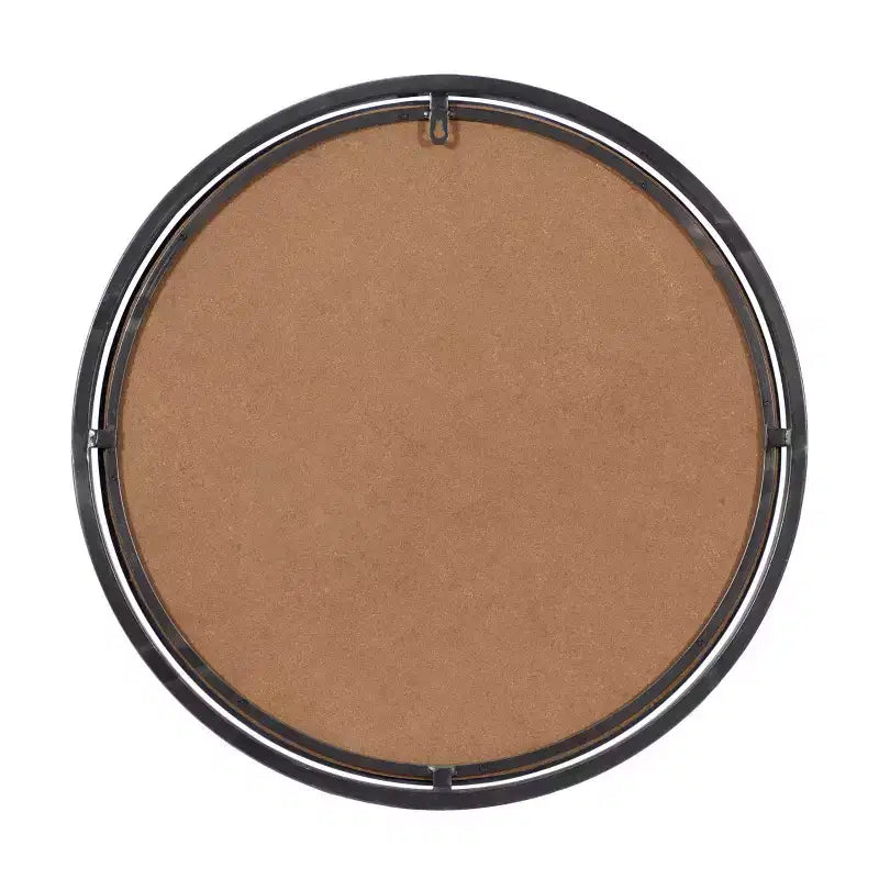 Contemporary Metal Wall Mirror Silver - Olivia & May