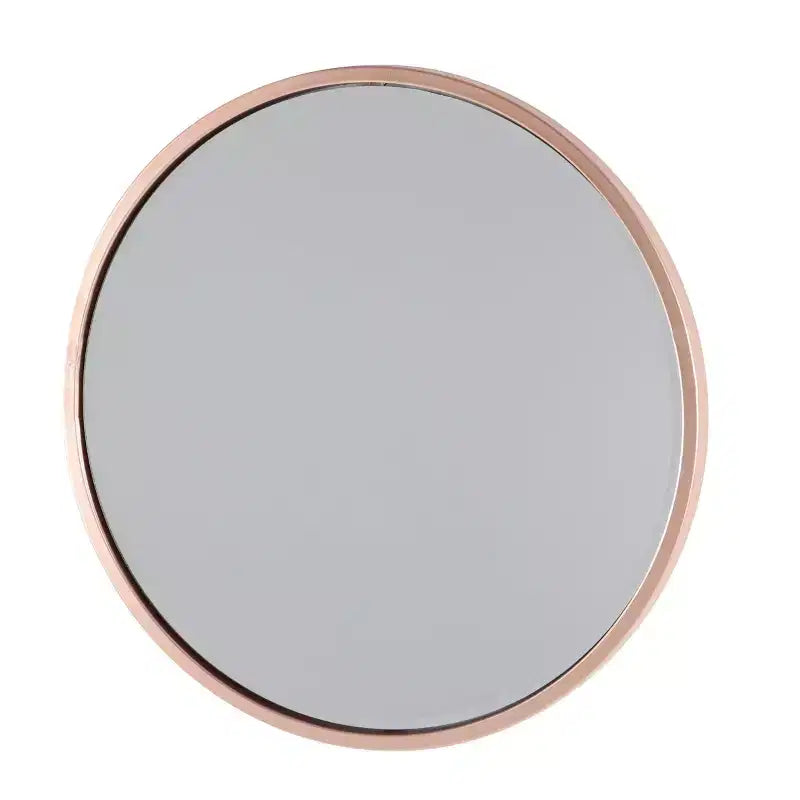 Contemporary Metal Wall Mirror Silver - Olivia & May