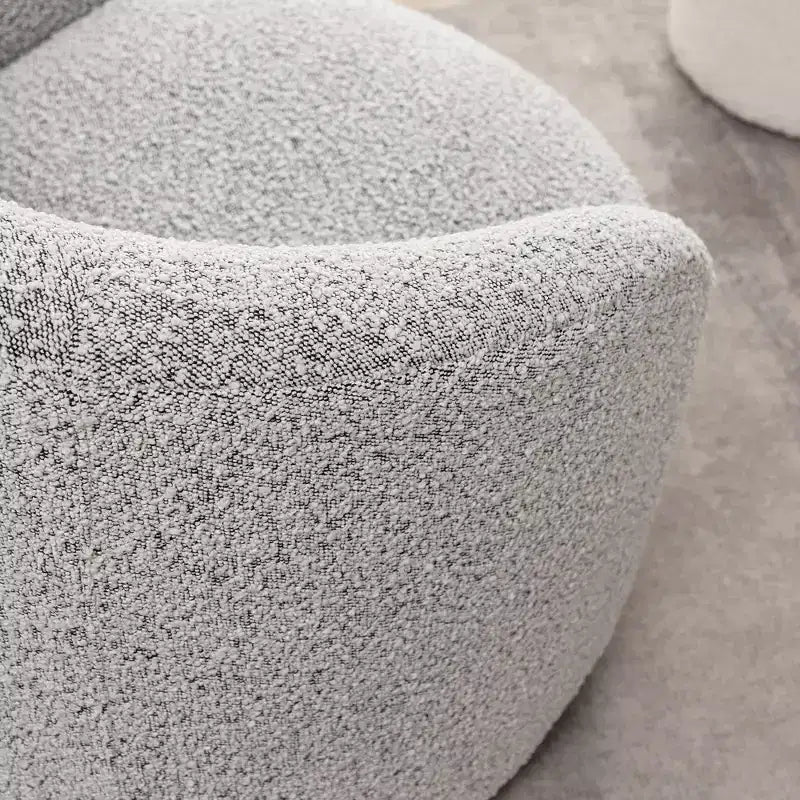34 Wide Upholstered Swivel Barrel Chair - Kinwell