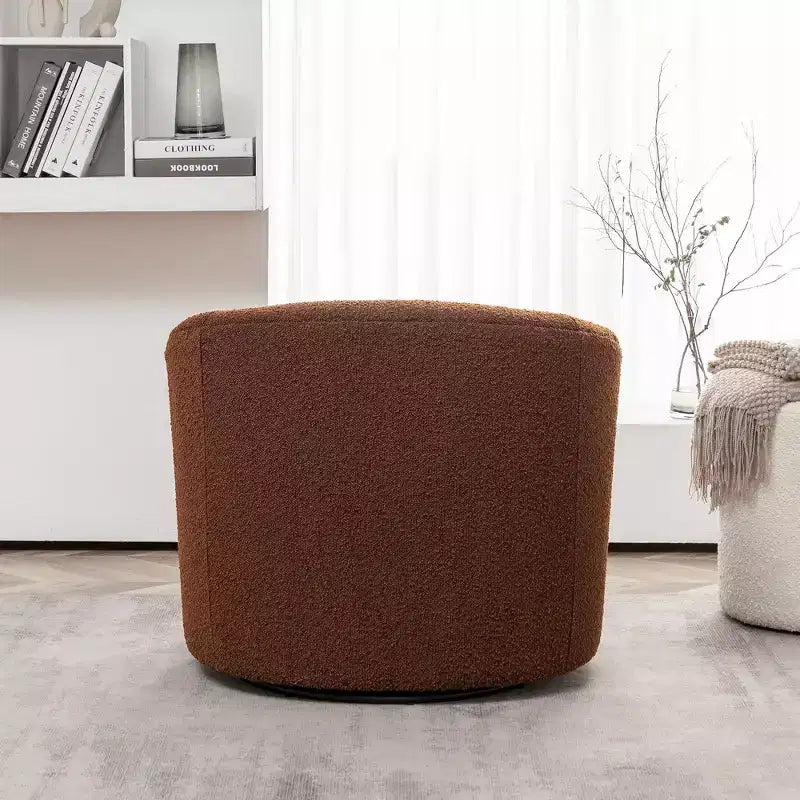34 Wide Upholstered Swivel Barrel Chair - Kinwell