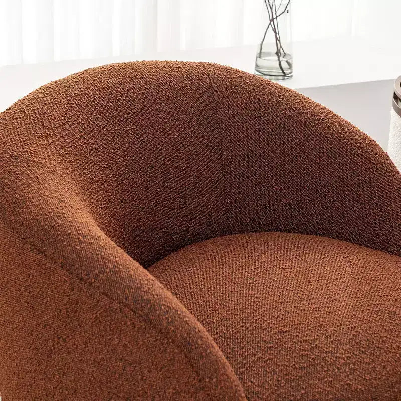 34 Wide Upholstered Swivel Barrel Chair - Kinwell