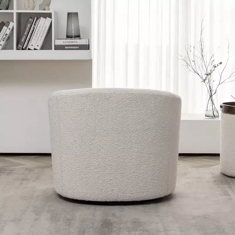 34 Wide Upholstered Swivel Barrel Chair - Kinwell