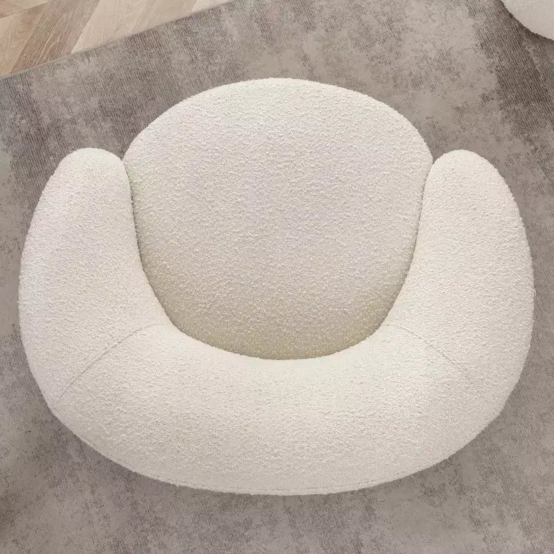 34 Wide Upholstered Swivel Barrel Chair - Kinwell