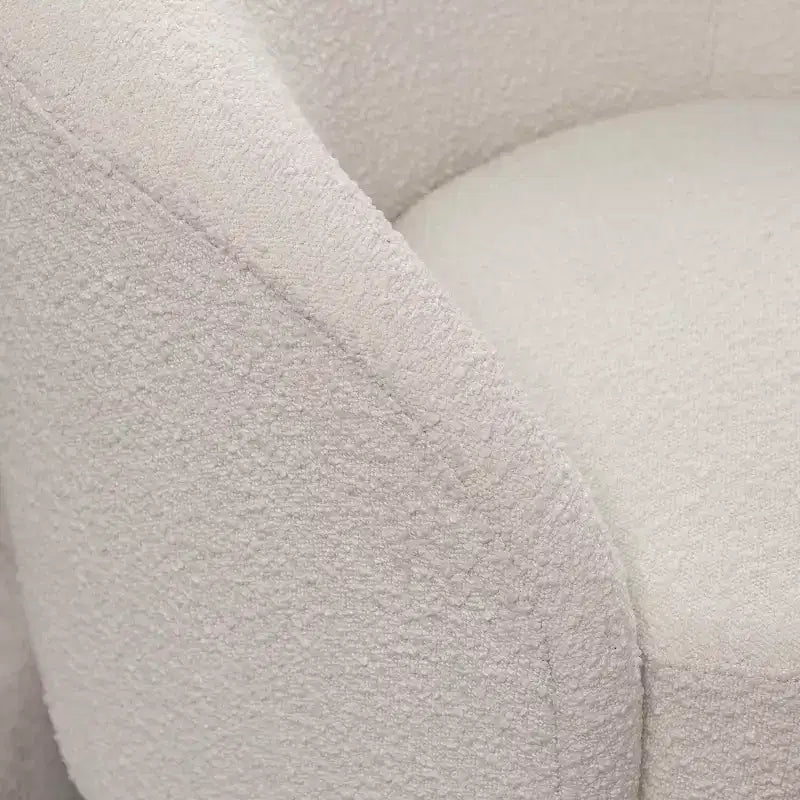 34 Wide Upholstered Swivel Barrel Chair - Kinwell