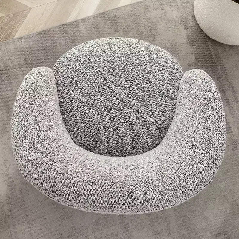 34 Wide Upholstered Swivel Barrel Chair - Kinwell