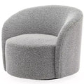 34 Wide Upholstered Swivel Barrel Chair - Kinwell