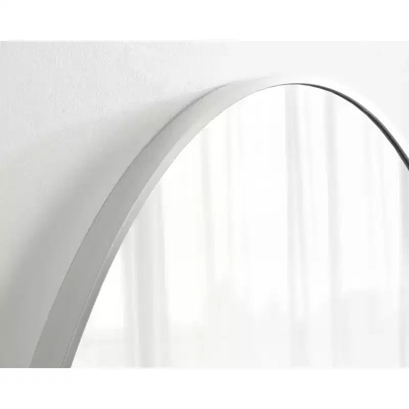 Kate and Laurel Zayda Metal Oval Mirror