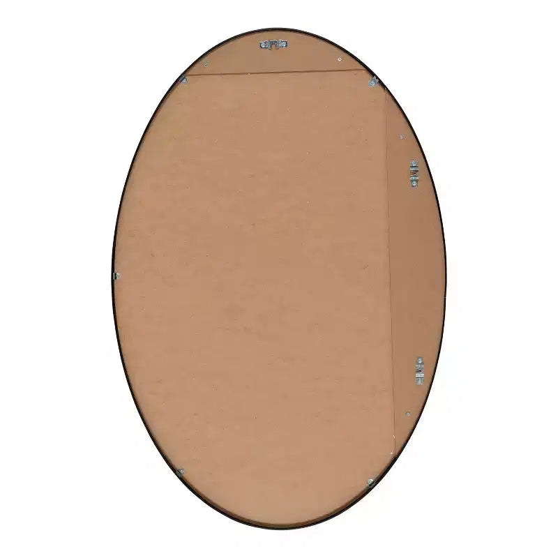 Kate and Laurel Zayda Metal Oval Mirror