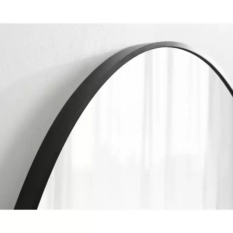 Kate and Laurel Zayda Metal Oval Mirror
