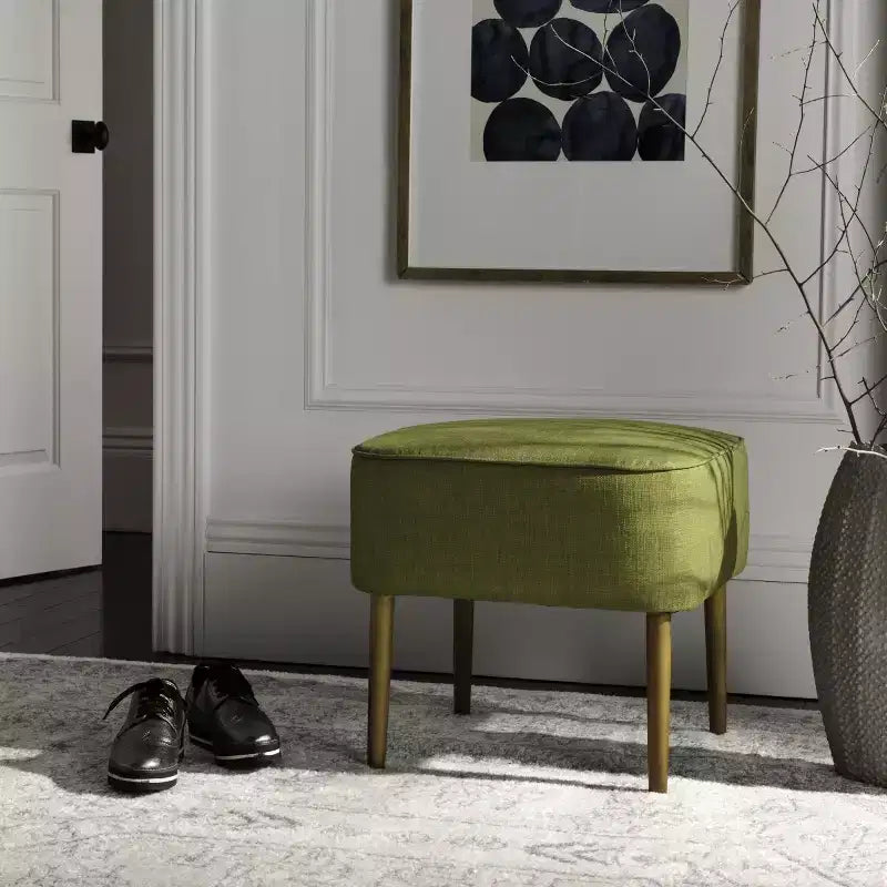 Eli Ottoman - MCR4608 - Sweet Pea - Safavieh