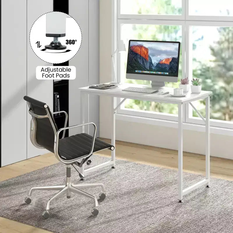 Costway Set of 2 / 4 /6 Conference Tables Rectangular Meeting Room Table for School or College Boardroom Desk Study Computer Desk White / Black