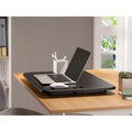 Monoprice Ultra-Slim Single Top Height Adjustable Compact Sit-Stand 26-Inch Desk Converter Riser Desktop Converter for Monitor or Laptop, Black