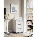 SONGMICS Office File Cabinet with Lock, Pre-Assembled Except Wheels and Handles, for A4