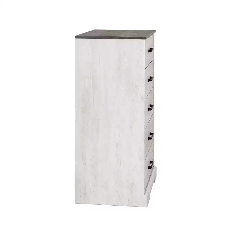 Prepac 27.50" Wide Rustic Ridge 5 Drawer Dresser