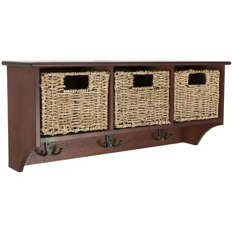 Finley Hanging 3 Basket Wall Rack - HAC5700 - Safavieh