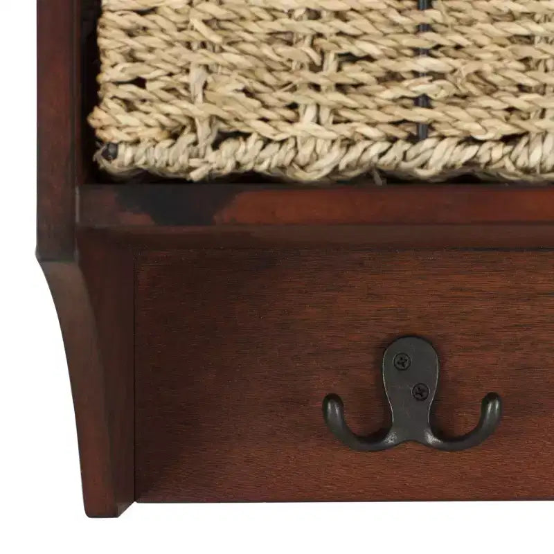 Finley Hanging 3 Basket Wall Rack - HAC5700 - Safavieh