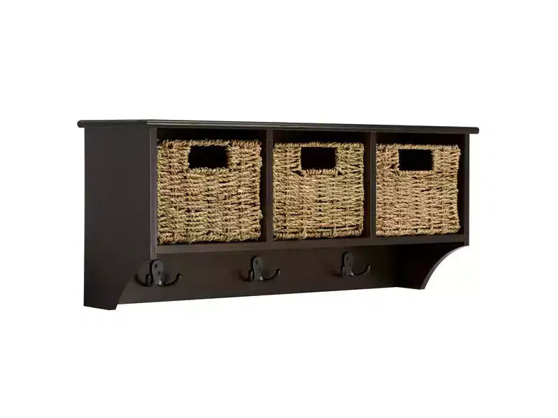 Finley Hanging 3 Basket Wall Rack - HAC5700 - Safavieh