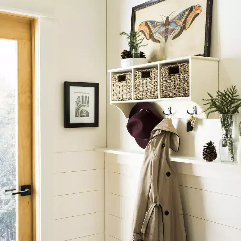 Finley Hanging 3 Basket Wall Rack - HAC5700 - Safavieh
