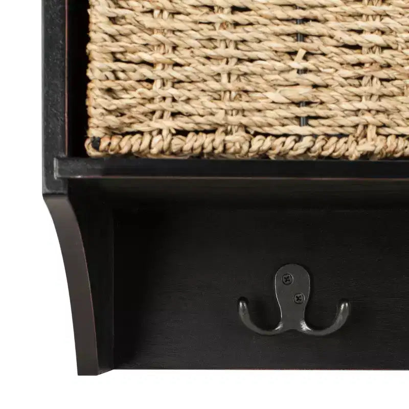 Finley Hanging 3 Basket Wall Rack - HAC5700 - Safavieh