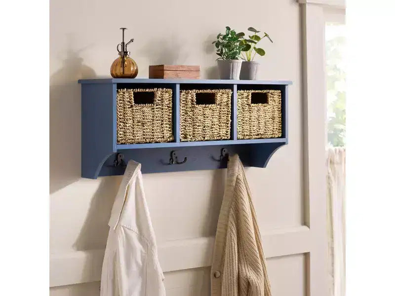 Finley Hanging 3 Basket Wall Rack - HAC5700 - Safavieh