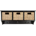 Finley Hanging 3 Basket Wall Rack - HAC5700 - Safavieh