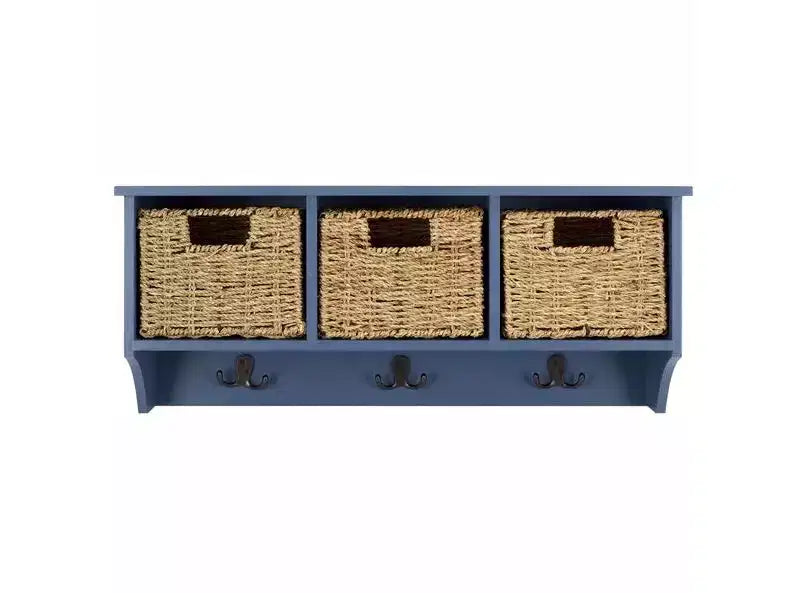 Finley Hanging 3 Basket Wall Rack - HAC5700 - Safavieh