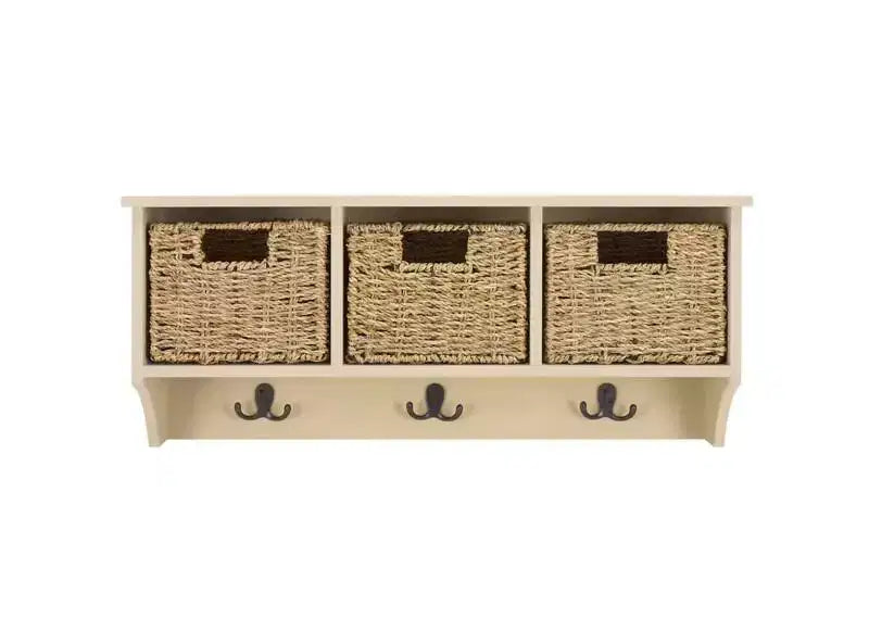Finley Hanging 3 Basket Wall Rack - HAC5700 - Safavieh