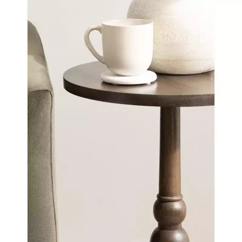 Kate and Laurel Wegner Wooden Side Table