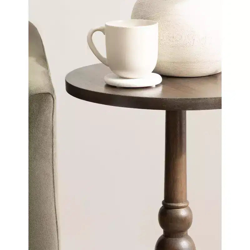 Kate and Laurel Wegner Wooden Side Table