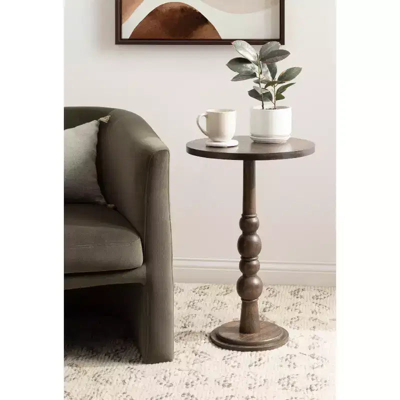 Kate and Laurel Wegner Wooden Side Table