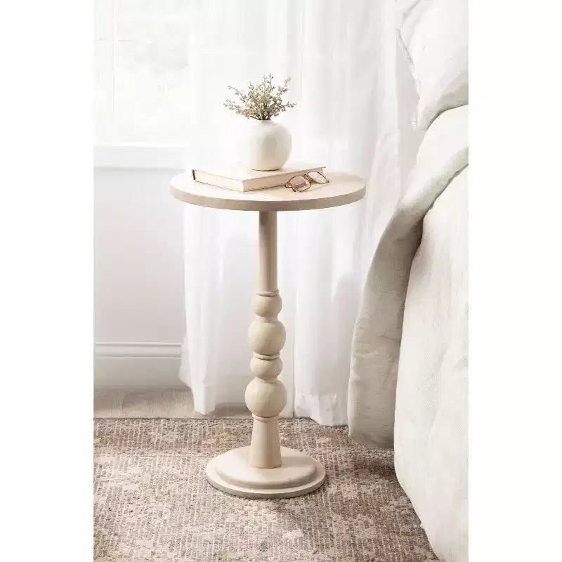 Kate and Laurel Wegner Wooden Side Table