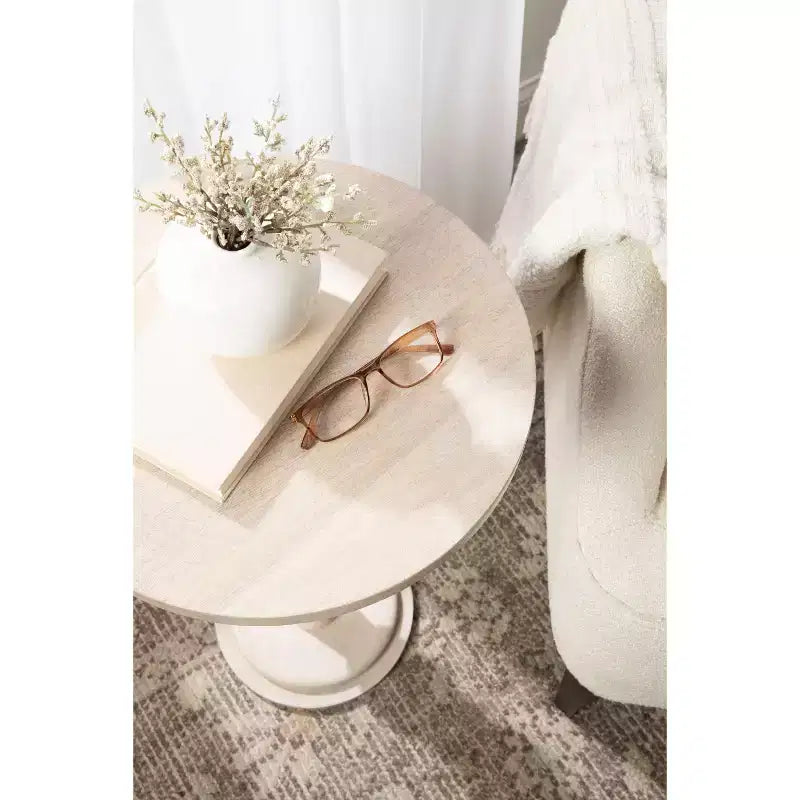 Kate and Laurel Wegner Wooden Side Table
