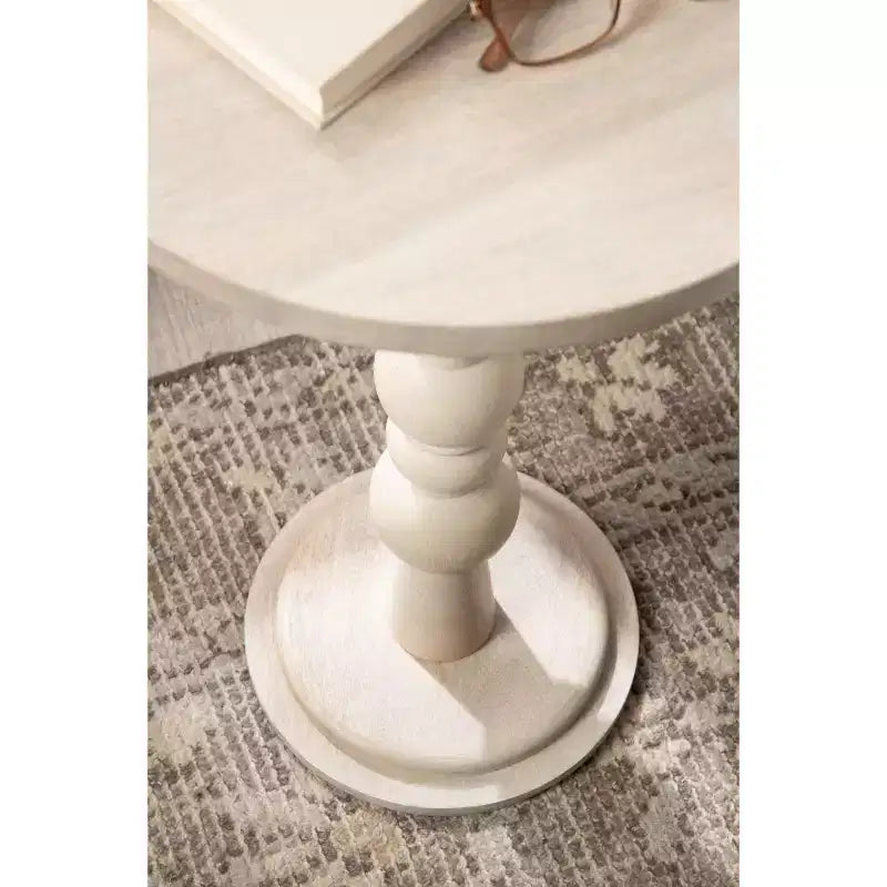 Kate and Laurel Wegner Wooden Side Table