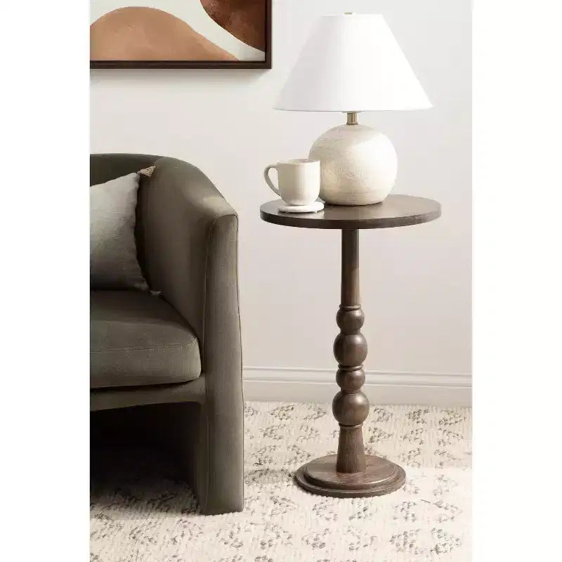 Kate and Laurel Wegner Wooden Side Table