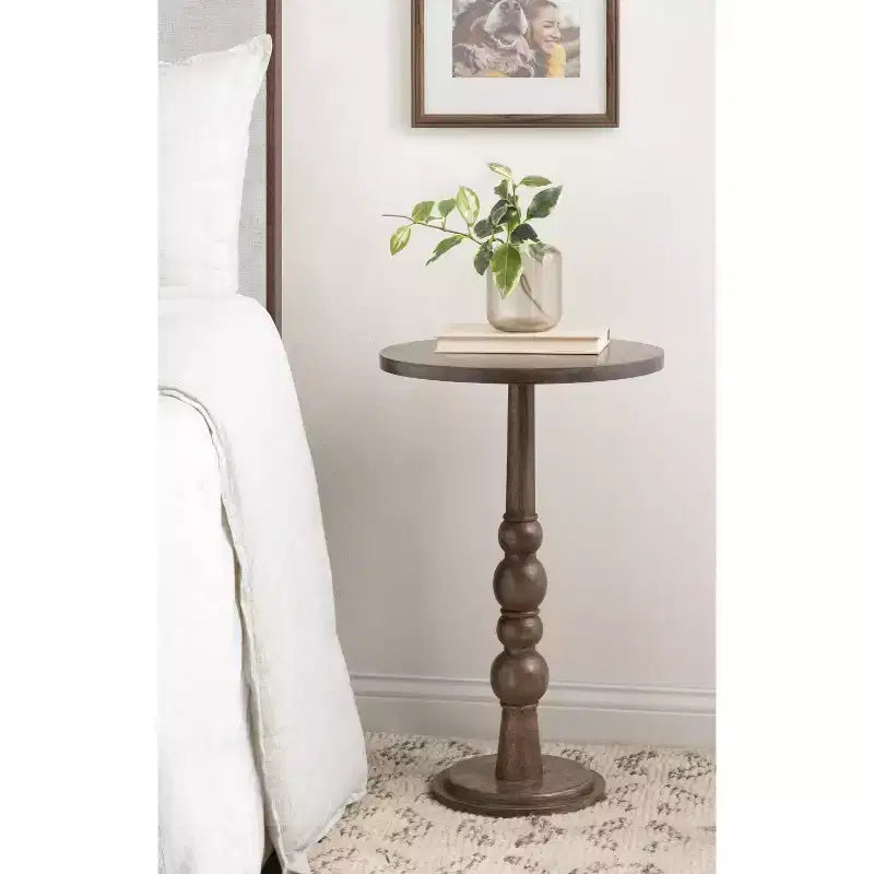 Kate and Laurel Wegner Wooden Side Table