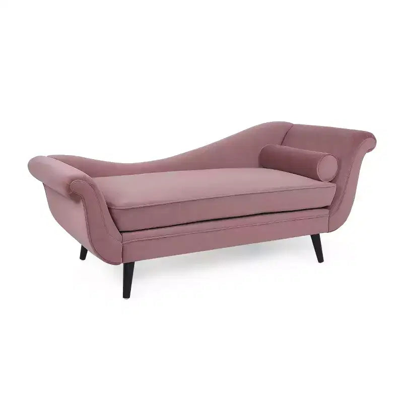 Christopher Knight Home Jakyrah Contemporary Chaise Lounge with Scroll Arms