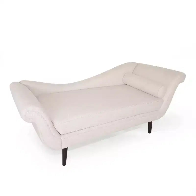 Christopher Knight Home Jakyrah Contemporary Chaise Lounge with Scroll Arms