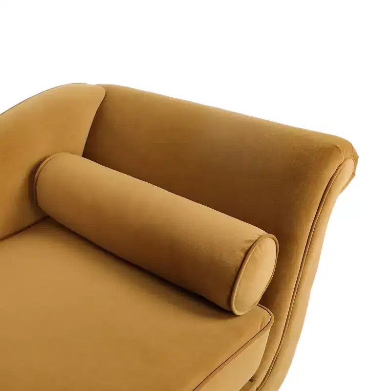 Christopher Knight Home Jakyrah Contemporary Chaise Lounge with Scroll Arms