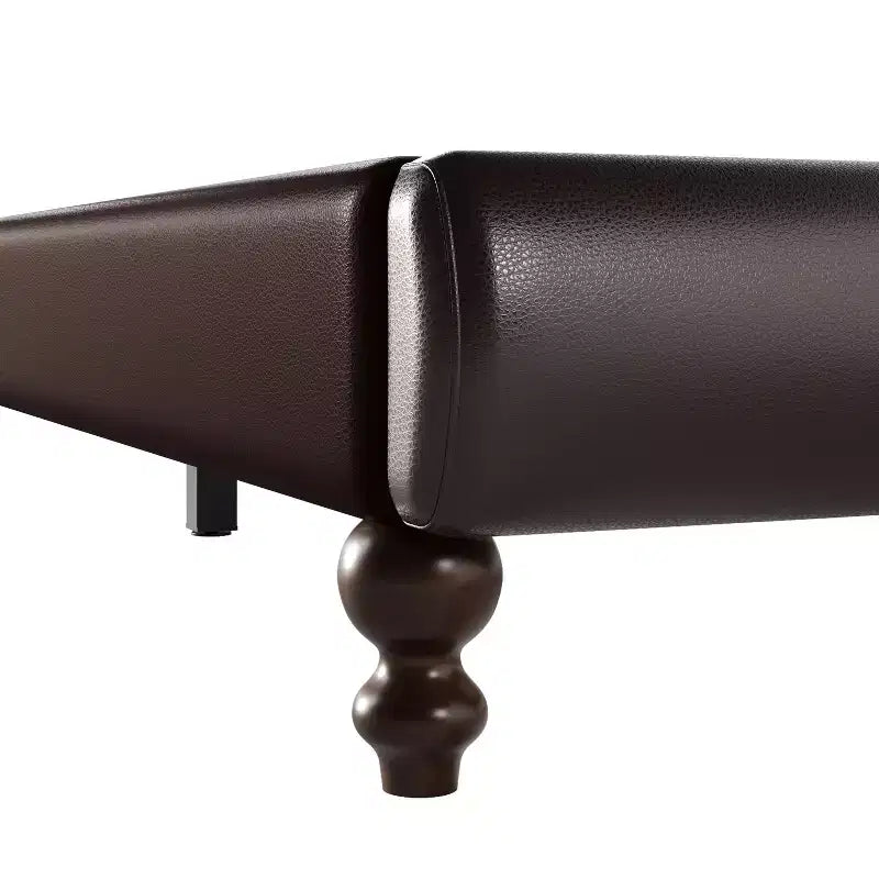 Christopher Knight Home Calka Modern Faux Leather Upholstered Coffee Bed with Headboard