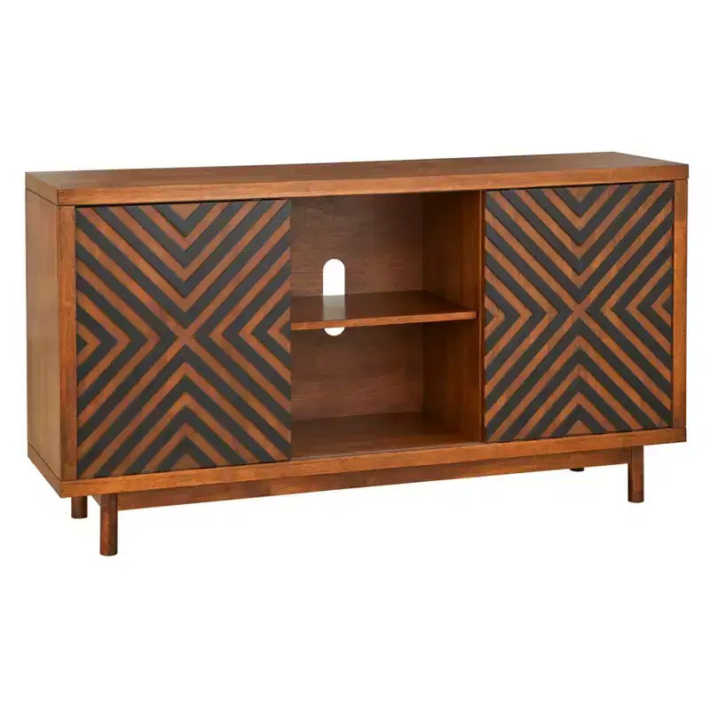 Lifestorey Mason Mid Century Modern 2 Sliding Door Buffet