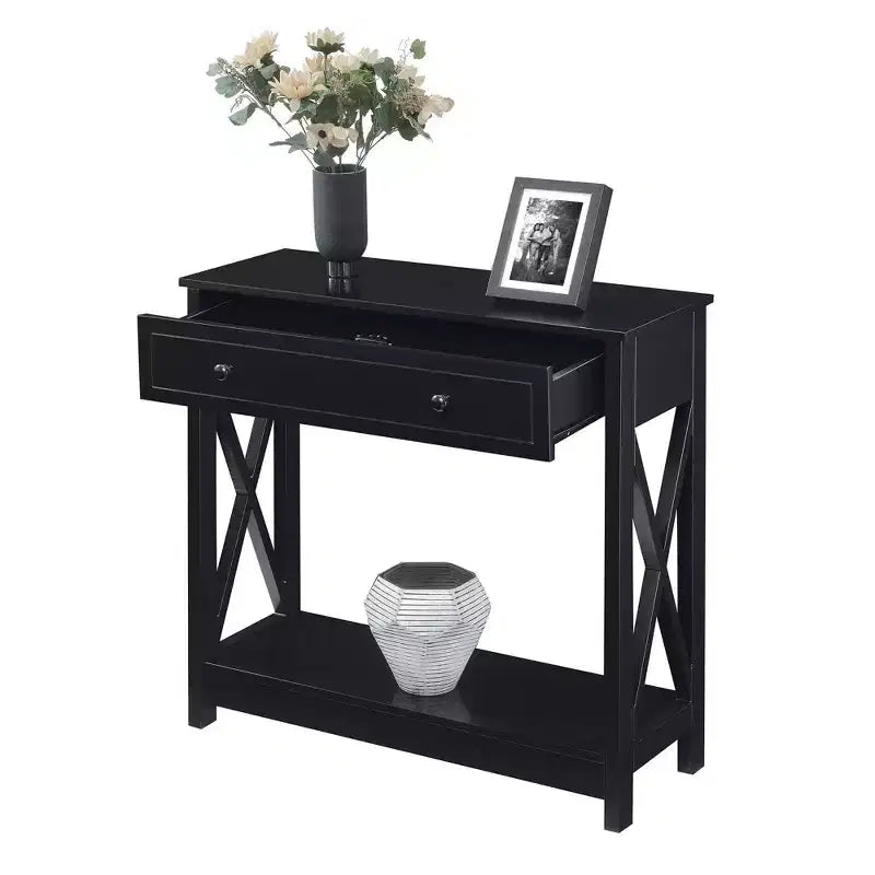 Breighton Home Oxford 1 Drawer Entryway Hall Table with Shelf
