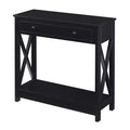 Breighton Home Oxford 1 Drawer Entryway Hall Table with Shelf