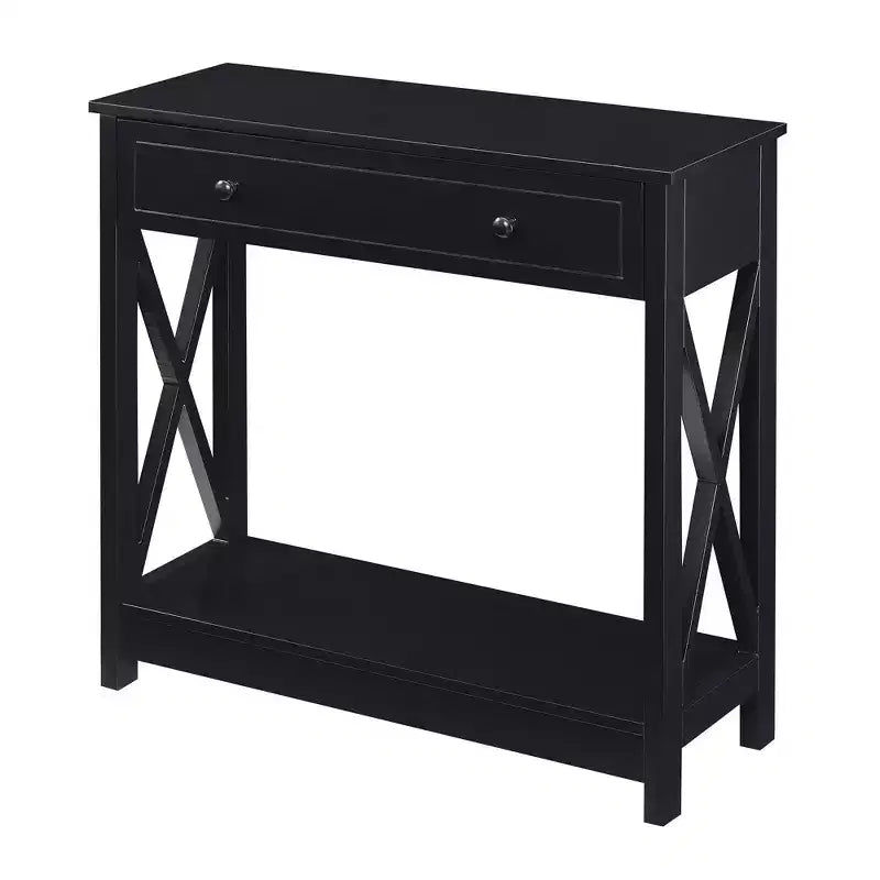 Breighton Home Oxford 1 Drawer Entryway Hall Table with Shelf