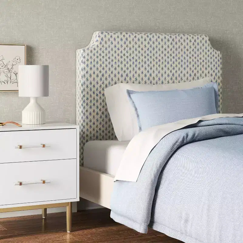 Twin Molly Notched Stick-on-the-Wall Headboard - Threshold