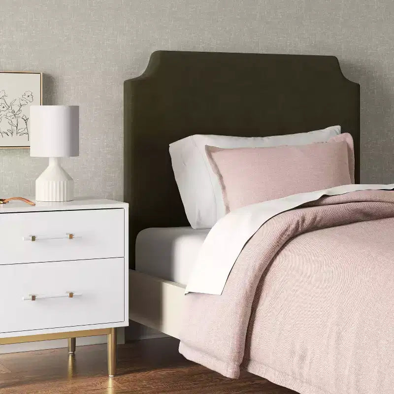 Twin Molly Notched Stick-on-the-Wall Headboard - Threshold