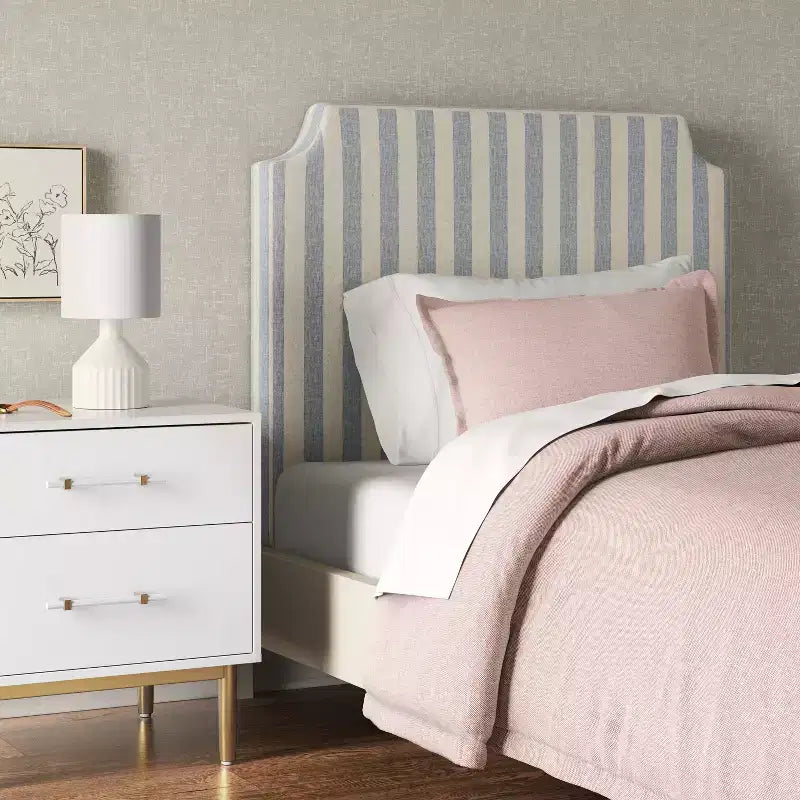 Twin Molly Notched Stick-on-the-Wall Headboard - Threshold
